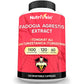 Nutrivein Premium Fadogia Agrestis and Tongkat Ali Supplement with Turkesterone - 1100 mg - 120 Caps
