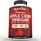 Nutrivein Premium Apple Cider Vinegar Supplements with Mother - 1600 mg - 120 Capsules