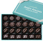 Andy Anand Sugar Free Vegan Belgian Dark Chocolate Truffles Gift Box, 25 pc – Handmade Gourmet Assorted Flavors, Perfect for Indulgence, Birthday & Holiday