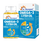 Dr Morpen Iron & Zinc + Omega-3 Deep Sea Fish Oil 1000Mg Combo