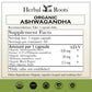 Organic Ashwagandha