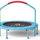 CLORIS 38in/48in Folding Trampoline - Max Load 220lbs / 450lbs Mini Trampoline Rebounder Trampoline for Adults with Adjustable Foam Handle, with safty Padded Cover Best Gift for Kids/Adult