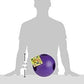 Jolly Pets Teaser Ball Dog Toy, Extra Large/10 Inches, Purple, X - Large/10 Inches (1510 PR)