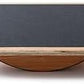 StrongTek Professional Wooden Balance Board, Rocker Board, Wood Standing Desk Accessory, Balancing Board for Under Desk, Anti Slip Roller, Core Strength, Stability, Office Wobble Boards