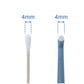 Kitteney Pet Toothbrush for Dogs, Cats with 0.06mm Super Soft Bristles, Head Replaceable, Double Headed Toothbrush for Small to Large Teeth, Easy Teeth Cleaning & Dental Care (Blue)