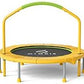 CLORIS 38in/48in Folding Trampoline - Max Load 220lbs / 450lbs Mini Trampoline Rebounder Trampoline for Adults with Adjustable Foam Handle, with safty Padded Cover Best Gift for Kids/Adult