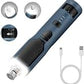 Dog Nail Grinder 7-Speed & 360° LED Light, Professional Pet Nail Grinder for Dogs and Cats, Electric Dog Nail Trimmer Painless Paws Grooming & Smoothing Tool for Large Medium Small Dogs Cats Pets