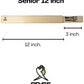 Prise | Solid Hockey Wood Stick Extention That fits All Composite Hockey Sticks. You can Extend Your Stick up to 12 inches. Very Robust, The tip is Made of Hardwood and Handmade.