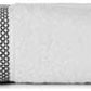 CASA COPENHAGEN, Solitaire 10 Pieces Hand Towel Set- Bright White, 600 GSM, 16x28 Inches, Designed in Denmark Super Soft Egyptian Cotton Towels for Bathroom & Kitchen