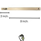 Prise | Solid Hockey Wood Stick Extention That fits All Composite Hockey Sticks. You can Extend Your Stick up to 12 inches. Very Robust, The tip is Made of Hardwood and Handmade.