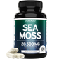 Sea Moss Capsules with Raw Bladderwrack (150 Capsules)
