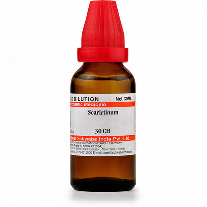 Dr. Willmar Schwabe India Scarlatinum Dilution