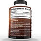 Nutrivein Premium Magtein Magnesium L-Threonate Supplement 2207 mg - 90 Caps (3 a Day)