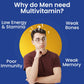 Dr Morpen Iron & Zinc + Multivitamin Men Tablets Combo