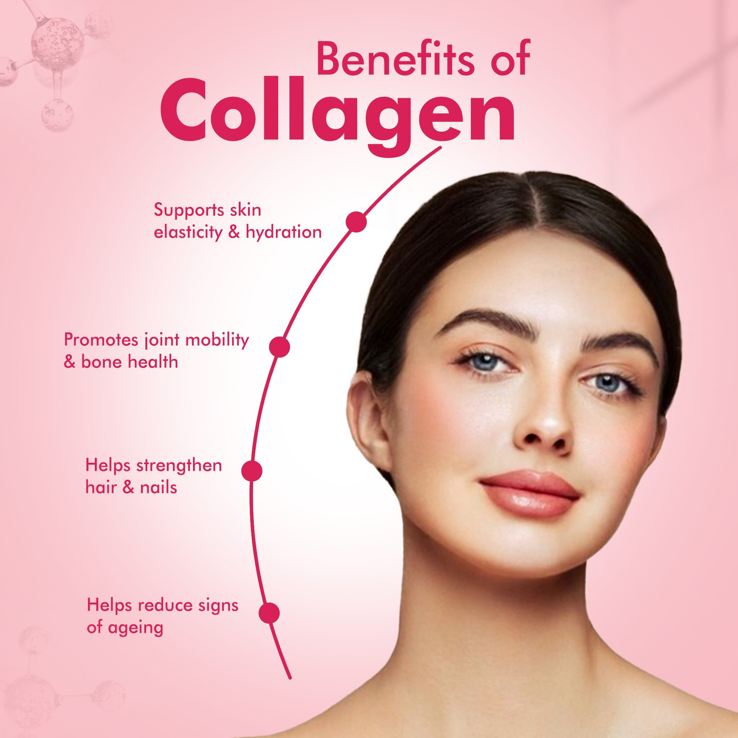 DR. Morepen Skin Collagen Powder with Glutathione, Hyaluronic Acid, Resveratrol &amp; Biotin Strawberry Watermelon Flavour