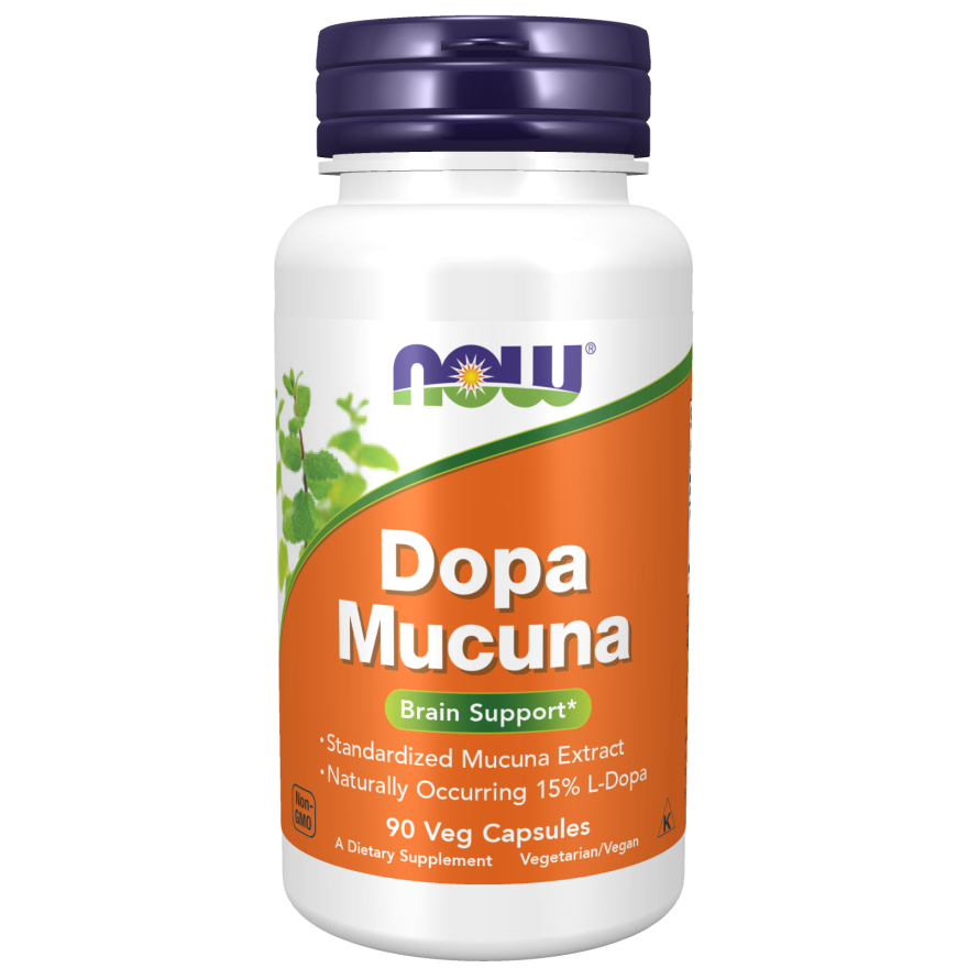 Now Foods Dopa Mucuna 90 Vcaps - 3092 - 2 Pack