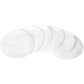 ForPro Pure & Natural Stitched Cotton Rounds for Face (400-Count), 100% Pure Cotton Makeup Remover Pads, Hypoallergenic, Lint-Free, Vegan & Cruelty-Free, Pack of 4-100 Cotton Pads