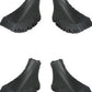 4 Pack of Extra Durable Rubber Replacement Tips (Replacement Feet/Paws/Ferrules/Caps) for Trekking Poles - Fits All Standard Hiking and Nordic Walking Poles
