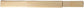 Prise | Solid Hockey Wood Stick Extention That fits All Composite Hockey Sticks. You can Extend Your Stick up to 12 inches. Very Robust, The tip is Made of Hardwood and Handmade.
