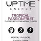 UPTIME - Tropical Passionfruit 12 Pack - Zero Sugar Premium Energy Drink, 12oz Cans, Natural Caffeine, Natural Flavors