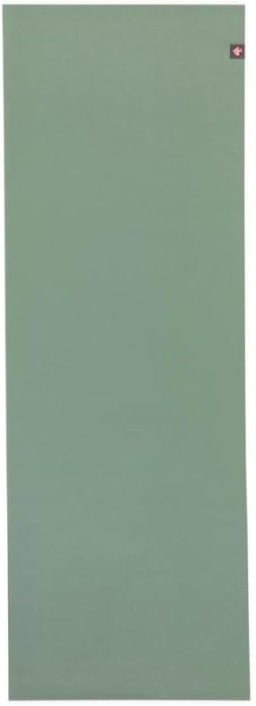 Manduka eKO SuperLite Yoga Mat - 1.5mm Natural Rubber | Foldable & Travel Friendly | Soft Textured Surface | Eco-friendly