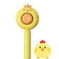 Cat Brush for Short or Long Haired Cats Dogs Rabbits, Cute Dog Brush with Release Button for Massage and Removes Loose Fur