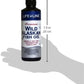 Life Line Pet Nutrition Wild Alaskan Fish Oil Omega-3 Supplement for Skin & Coat – Supports Brain, Eye & Heart Health in Dogs & Cats, 16.5oz