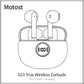 Wireless Earbuds, 2025 Bluetooth 5.3 Headphones HiFi Stereo Ear buds with ENC Noise Cancelling Mics, 40H Bluetooth Earbuds with Dual LED Display, IP7 Waterproof in Ear Earphones for Android iOS, White