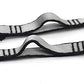 PRIOR FITNESS 2pcs Nylon Daisy Chain Straps for Aerial Yoga Hammock Swing Adjustable Aerial Silk Extender Strap Rope Anti-Gravity Yoga Extend Belts