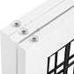 Spirich Freestanding Wire Pet Gate for Dogs, 60 inches Extra Wide, 30 inches Tall Dog Gate for The Houes, Doorway, Stairs, Pet Puppy Safety Fence, White 3 Panels