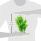 CNZ Aquarium Decor Fish Tank Decoration Ornament Artificial Plastic Plant Green (8.9-inch Green)
