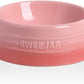 Sweejar Gradient Dog Bowl, Ceramic Dog Food Dish for Puppy and Kitten, Porcelain Pet Bowl for Food and Water 8 oz (Gradient Pink)