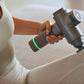 Hyperice Hypervolt 2 Grey - Featuring Quiet Glide Technology - Handheld Percussion Massage Gun | 3 Speeds, 5 Interchangeable Heads | Helps Relieve Sore Muscles and Stiffness