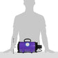 Flying Pig High Velocity Dog Pet Grooming Dryer w/Heater (Model: Flying One, Purple)