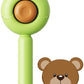 Cat Brush for Short or Long Haired Cats Dogs Rabbits, Cute Dog Brush with Release Button for Massage and Removes Loose Fur