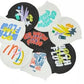Unisex Silicone Swimming hat That Protects Hair and Ears, Pretty and Cool Artist Collaboration Design Swimming hat