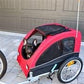 Midlee Dog Red Bike Stroller (Large)