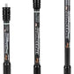 SUNYA Archery Bow Stabilizer for Compound Bow, Carbon Fiber Body Flexible Core, Damping System and Weights Kit, 8",10",12" 15" in Expedition Series