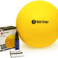 Body Sport Exercise Ball with Pump for Home, Gym, Balance, Stability, Pilates, Core Strength, Stretching, Yoga, Fitness Facilities, Desk Chairs