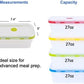 Collapsible Silicone Food Storage Containers, BPA Free, Microwave, Freezer and Dishwasher Safe, Lunch, Meal Prep, Travel, Space-Saving