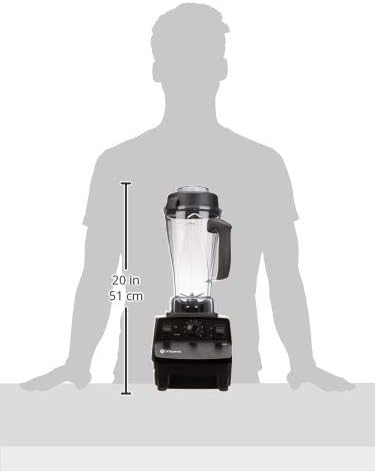 Vitamix 5200 Professional Grade Blender for Smoothies, Food Grinder and Emulsifier, 64oz Pitcher, Black