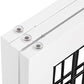 Spirich Free Standing Foldable Wire Pet Gate for Dogs, 80 inches Extra Wide, 30 inches Tall 4 Panels Dog Gate for the House, Doorway, Stairs, Pet Puppy Safety Fence,Set of Support Feet Included, White