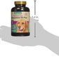 NaturVet Glucosamine DS Plus Level 2 Moderate Care Joint Support Supplement for Dogs and Cats, Chewable Tablets Time Release, Made in The USA, 60 Count