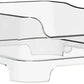1 Transparent Cat Litter Splash Shield Plus (5-Pack) Disposable Litter Boxes. Small, Quick and Easy Disposal. Shallow for Small Pets, Senior Cats, Kittens