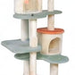 HYABi 63-inch Cat Tree for Large Cats, Multi-Level Flower Tower with Condo, Sisal Scratching Posts & Toy Balls, Sturdy & Safe Indoor Playhouse