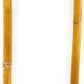 Booyah! Bamboo Downhill Ski Poles - Alpine Ski Poles with Black Pole Grip and Black Baskets, Ski Poles Men and Women, for Winter Downhill Skiing Wooden Poles