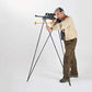 4 Stable Sticks® Essential 4 Points Bipod Shooting Sticks - Lightweight Aluminium, Extrem Stability for Hunting and Shooting, Foldable and transportable