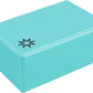 Sunshine Yoga 4" Yoga Block, 10 Pack Bulk EVA Foam Yoga Blocks, Firm and Supportive Yoga Brick, Balance Foam for Stretching, Pilates, and Workout, 4" x 6" x 9"