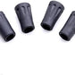 Walking Stick Tips Rubber 4pcs Trekking Pole Tips Replacement- Rubber Feet for Hiking Poles, Walking Sticks, Trekking Poles | Rubber Tip for Walking Sticks Hiking Trekking Poles Boot Tips Rubber Feet
