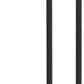 Extra Wide Baby Gate with 4.72in Extensions, Walk-Through, Auto Close, Pressure Mount Child Safety Gate (Black, Extension-4.72"/12cm)